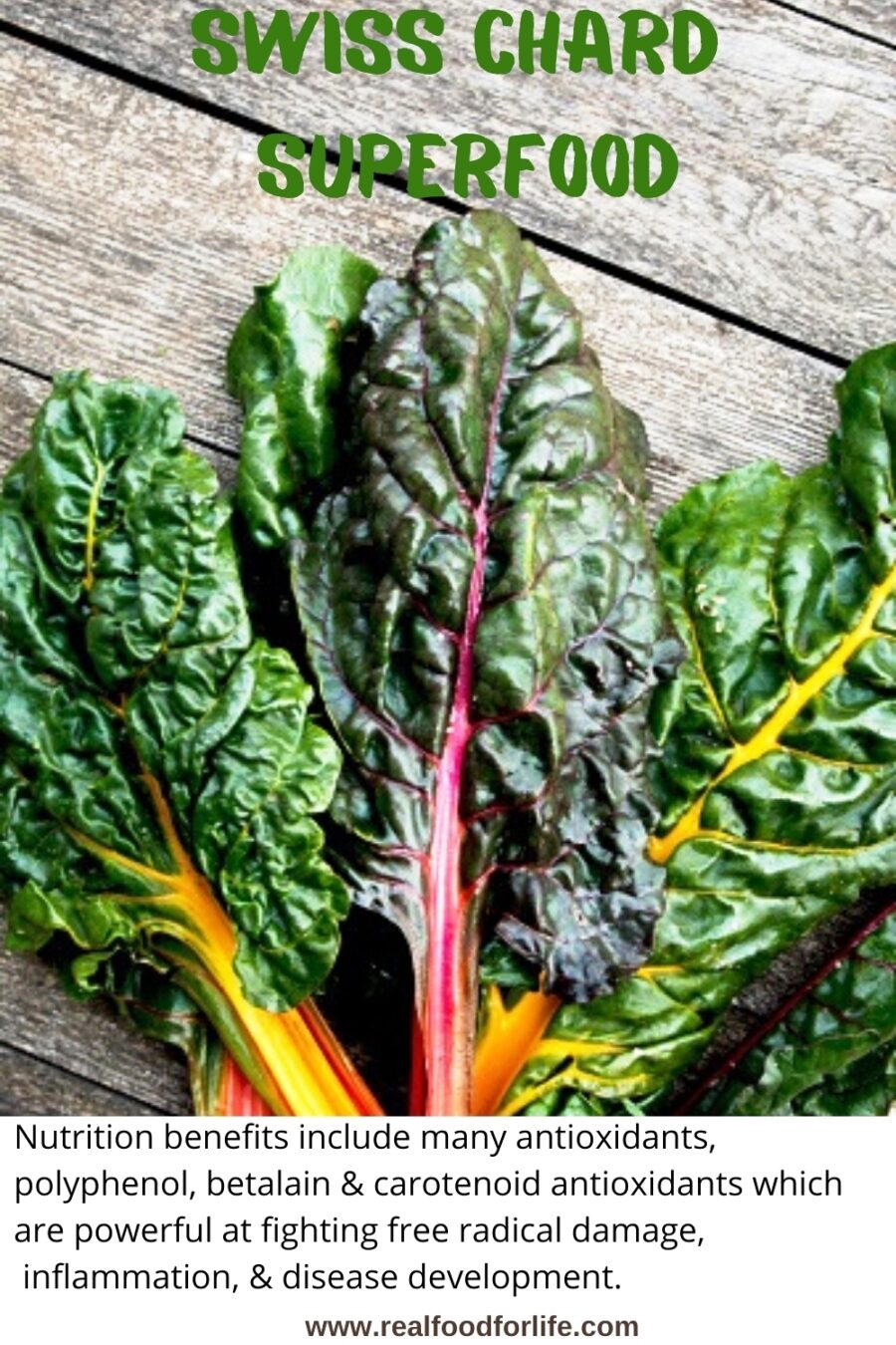 Swiss Chard is Beautiful Colourful and Surprising Good for You -Superfood